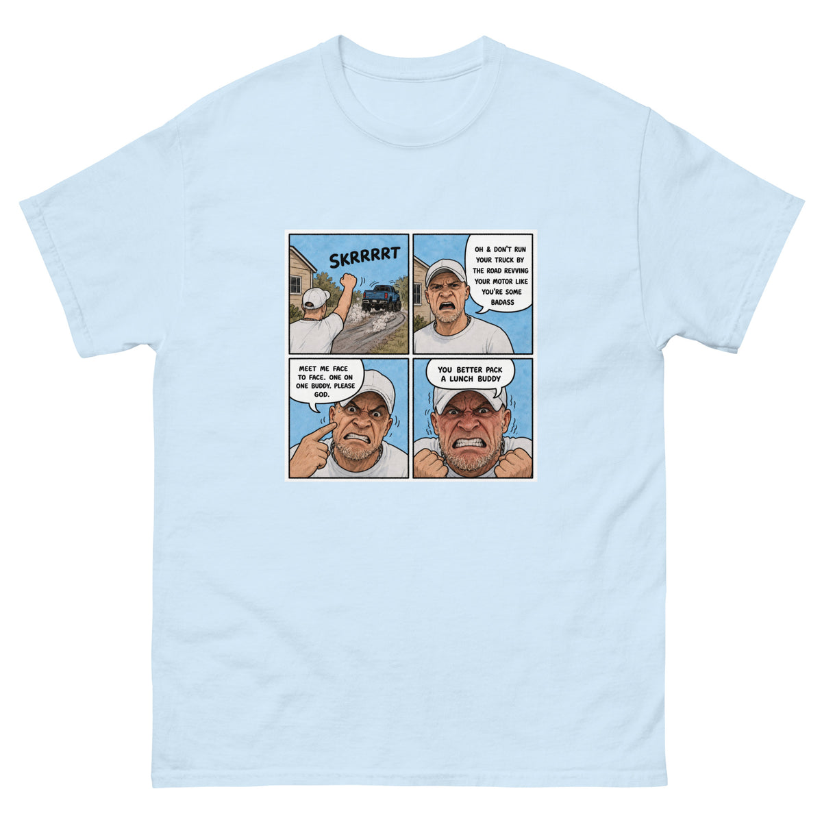 color:Light Blue | Front view